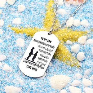 My Son You are Braver Stronger Smarter Love Mom